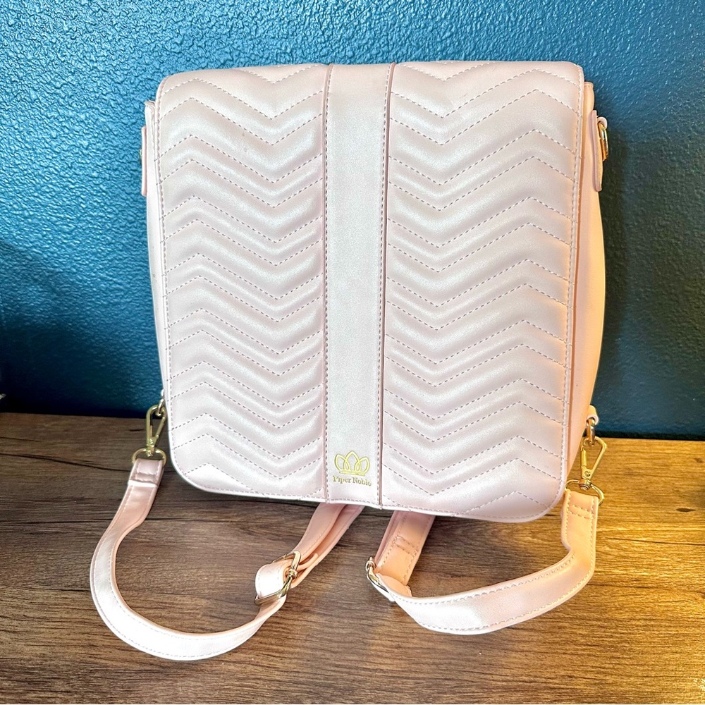 Convertible Piper Noble Purse/Backpack Meghan Pink for Direct Sales Etc